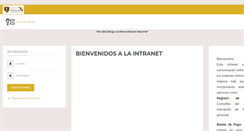 Desktop Screenshot of intranet.inpe.gob.pe