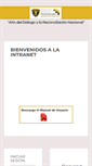 Mobile Screenshot of intranet.inpe.gob.pe