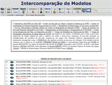 Tablet Screenshot of intercomparacaodemodelos.cptec.inpe.br
