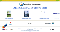 Desktop Screenshot of cba.inpe.br