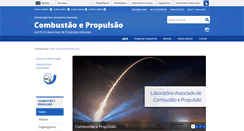 Desktop Screenshot of lcp.inpe.br