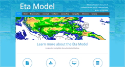 Desktop Screenshot of etamodel.cptec.inpe.br